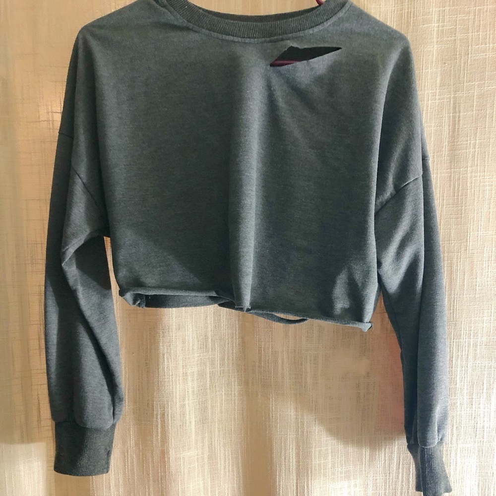 Crop sweater, never worn